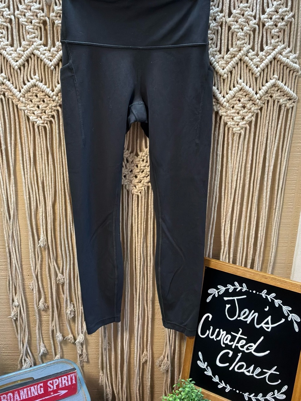 lululemon Align High-Rise Pant with Pockets 25 sz 6| Black